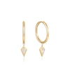Thumbnail Image 0 of Ania Haie Dance Til' Dawn 14ct Gold Plated CZ Drop Earrings