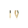 Thumbnail Image 1 of Ania Haie Second Nature Sterling Silver Malachite Earrings