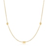 Ania Haie Smooth Operator 14ct Gold Plated Twist Necklace