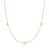 Thumbnail Image 1 of Ania Haie Smooth Operator 14ct Gold Plated Twist Necklace