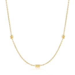 Ania Haie Smooth Operator 14ct Gold Plated Twist Necklace
