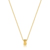 Ania Haie Smooth Operator 14ct Gold Plated Twist Pendant
