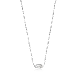 Ania Haie Dance Til' Dawn Sterling Silver CZ Chain Necklace