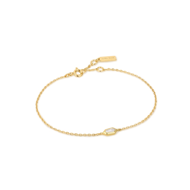 Ania Haie Dance Til' Dawn 14ct Yellow Gold Plated Bracelet