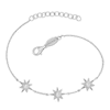 Thumbnail Image 0 of Angel Whisperer Sterling Silver CZ New Star Bracelet