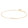 Thumbnail Image 1 of PD Paola 18CT Gold Plated CZ Peak Bracelet