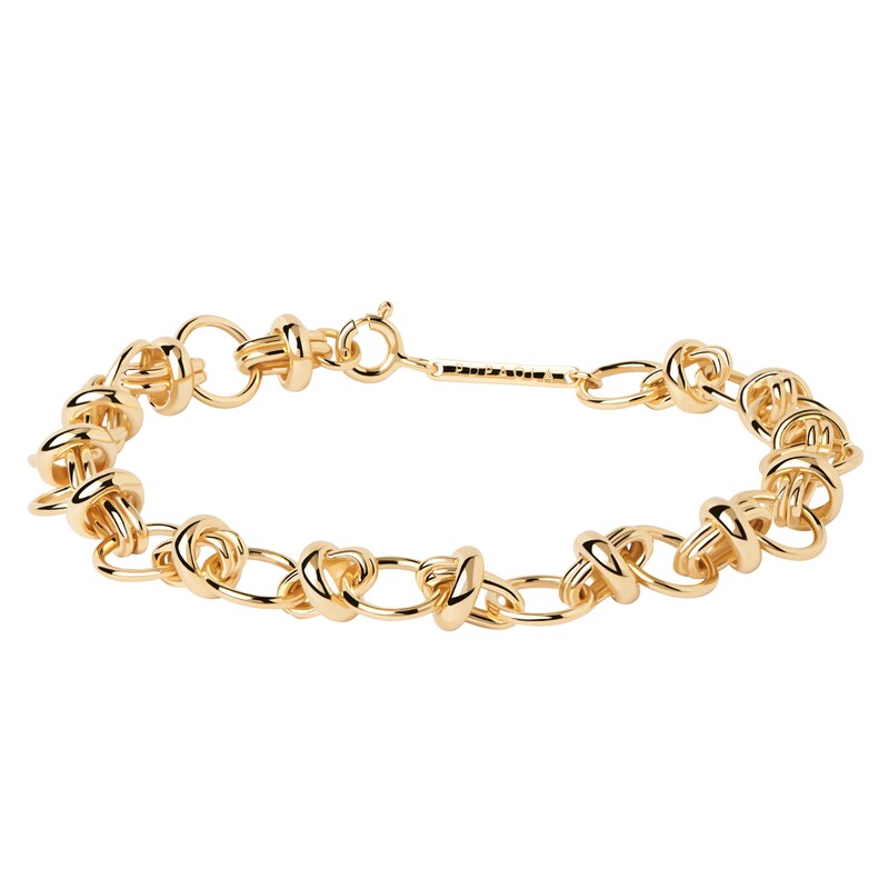 Main Image 1 of PD Paola 18ct Gold Plated Meraki Chain Bracelet