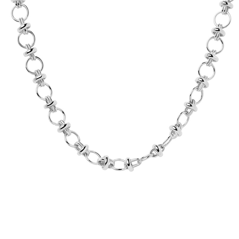 Main Image 1 of PD Paola Sterling Silver Meraki Chain Necklace