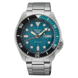 Seiko 1970 Skeleton Sports Style Stainless Steel Watch