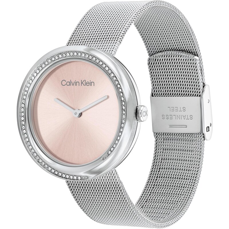 Calvin Klein Ladies' Stainless Steel Mesh Bracelet Watch