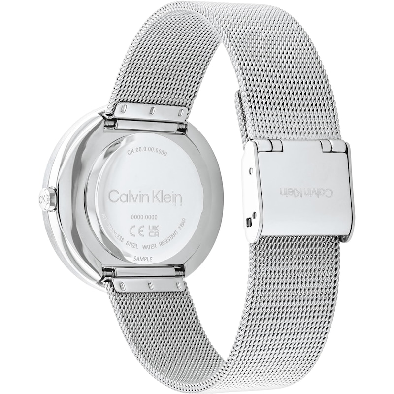 Calvin Klein Ladies' Stainless Steel Mesh Bracelet Watch