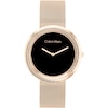 Thumbnail Image 1 of Calvin Klein Ladies' Gold Tone Ion Plated Mesh Bracelet Watch