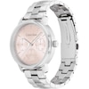Thumbnail Image 2 of Calvin Klein Ladies' Pink Dial Stainless Steel Bracelet Watch