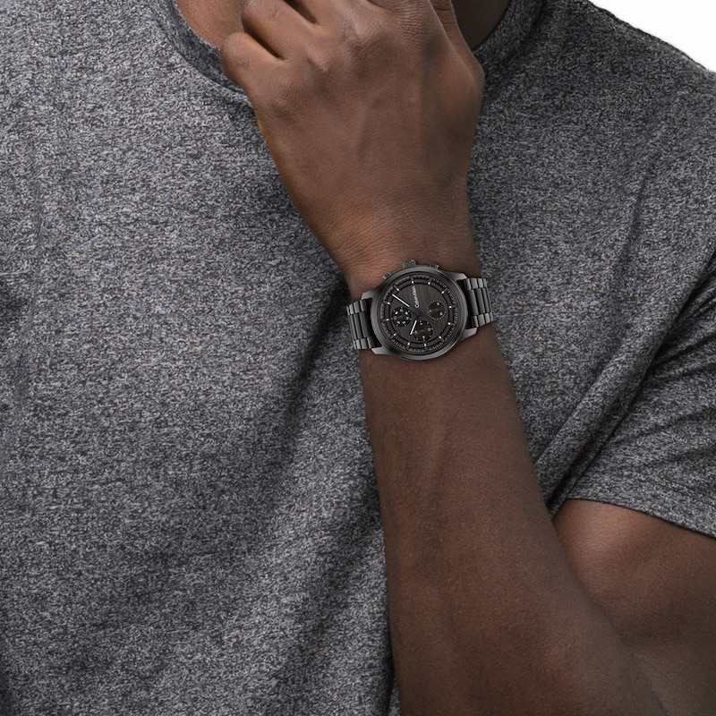 Main Image 4 of Calvin Klein Men's Black IP Bracelet Watch