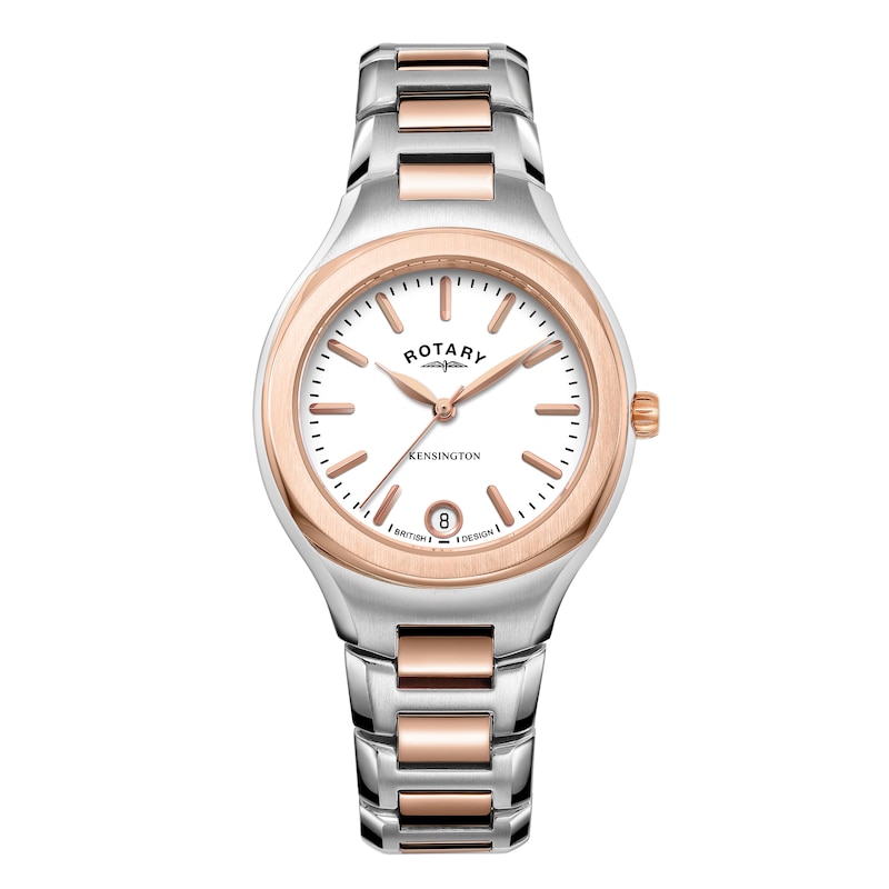 Rotary Ladies' Kensington Two-Tone Stainless Steel Watch | H.Samuel