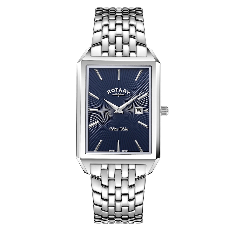 Main Image 1 of Rotary Men's Ultraslim Stainless Steel Bracelet Watch