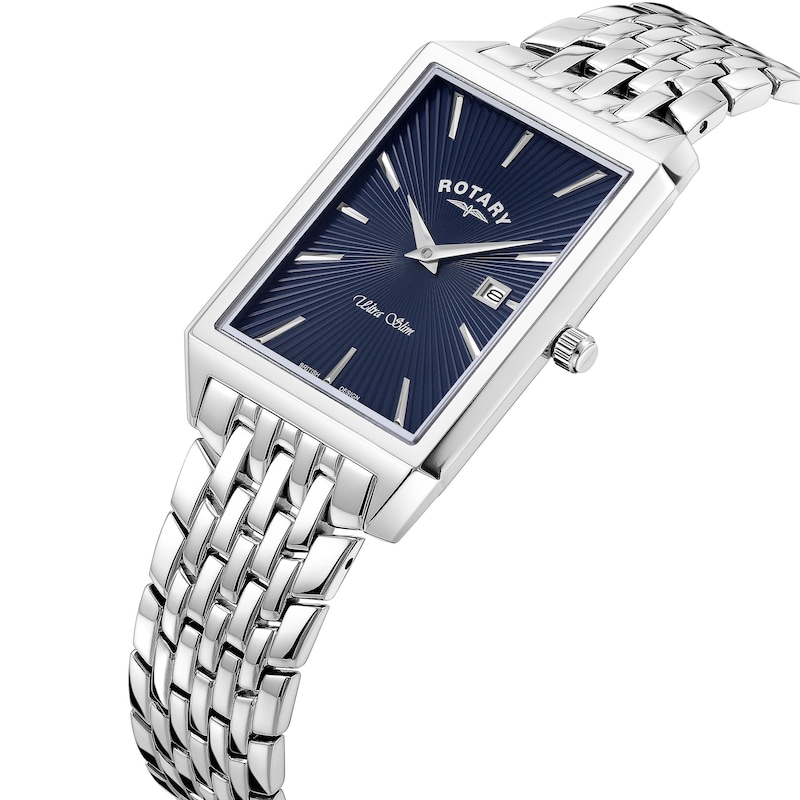 Main Image 2 of Rotary Men's Ultraslim Stainless Steel Bracelet Watch