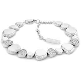 Calvin Klein Stainless Steel Bracelet With Crystals