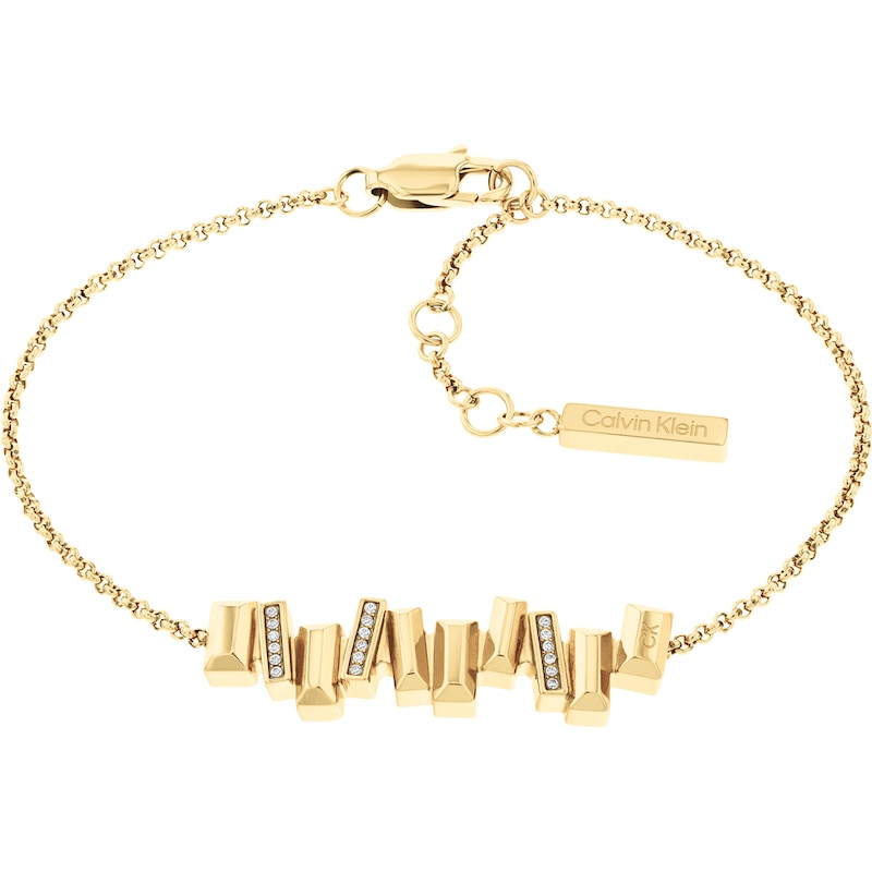 Main Image 1 of Calvin Klein Luster Ladies' Ion Plated Crystal Bracelet