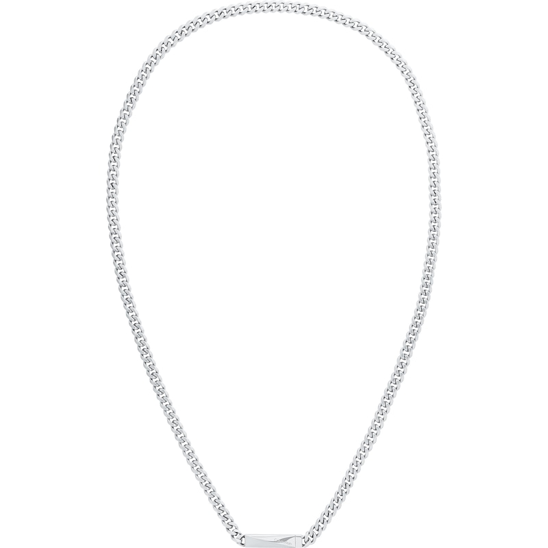 Calvin Klein Men's Brushed Stainless Steel Necklace