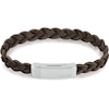 Thumbnail Image 0 of Calvin Klein Mens Leather and stainless steel Bracelet.