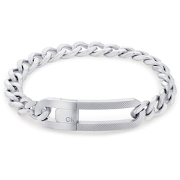 Stainless steel chain link bracelet