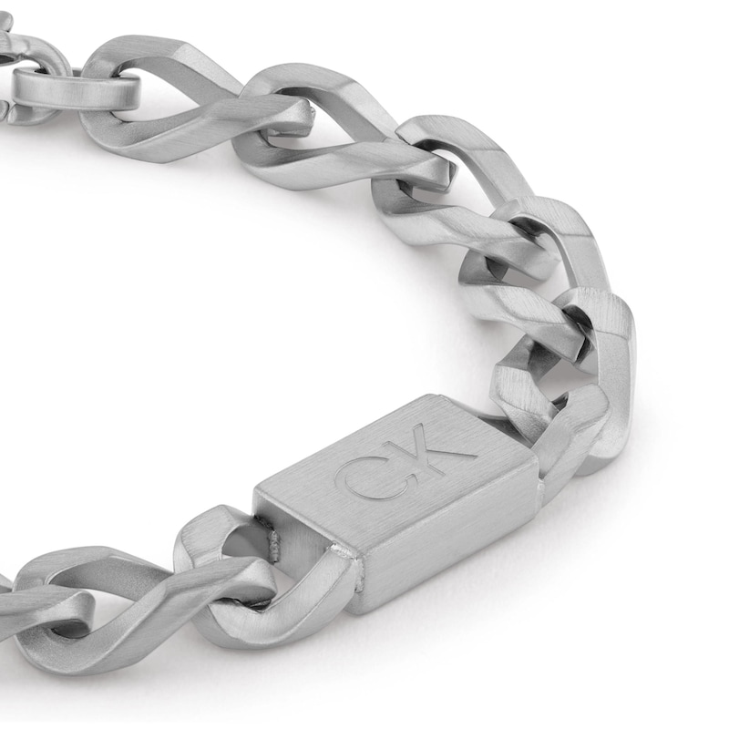 Calvin Klein Outlook Mens Stainless Steel Chain Bracelet