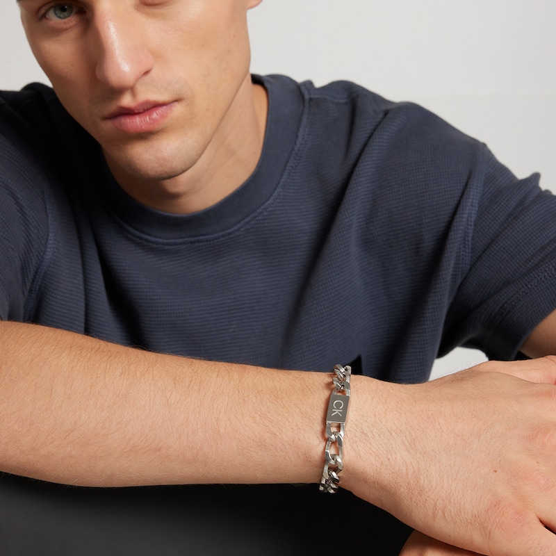 Main Image 4 of Calvin Klein Outlook Men's Stainless Steel Chain Bracelet