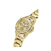 Thumbnail Image 3 of Guess Queen Ladies' Stone Set Chrono Dial Gold Tone Bracelet Watch