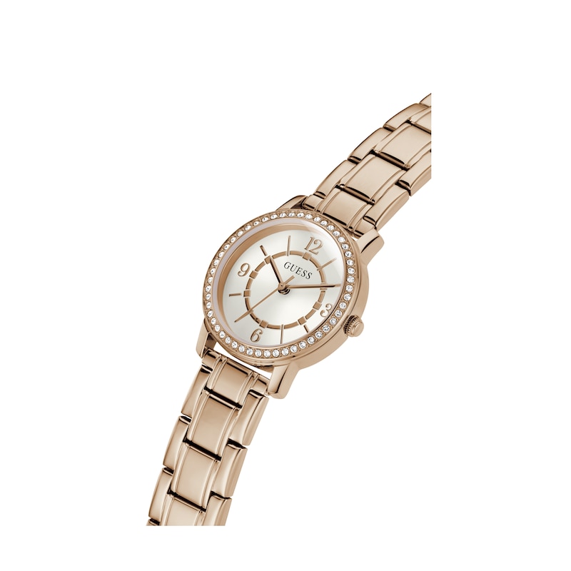 Guess Melody Ladies' Rose Gold Tone Stainless Steel Watch