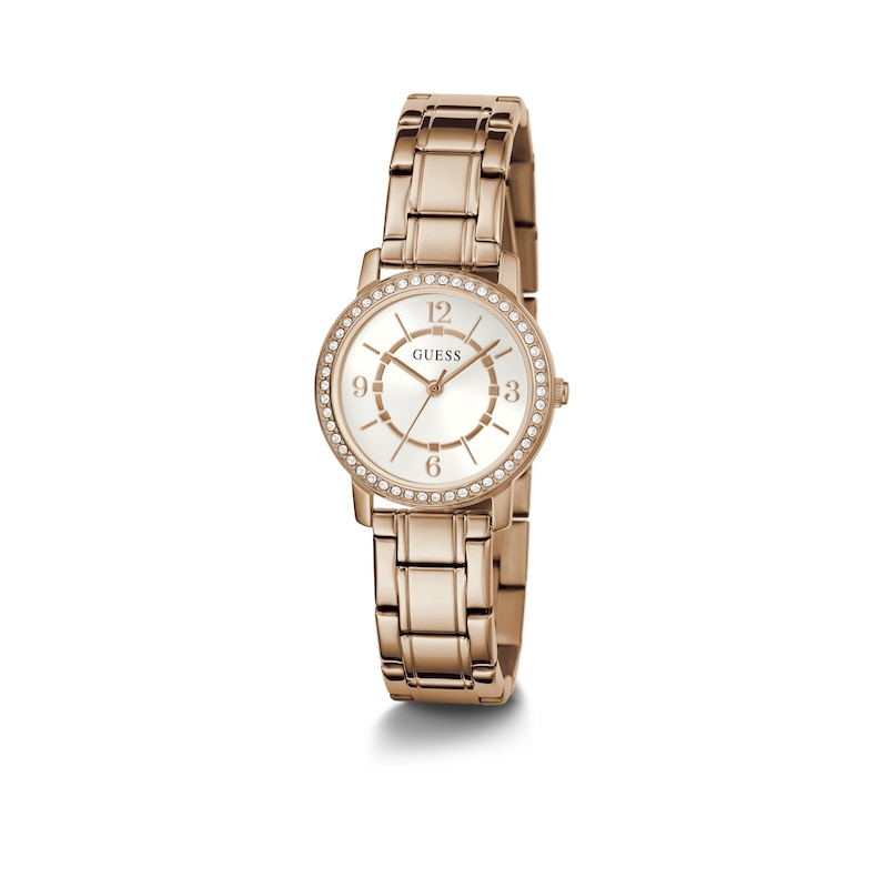 Guess Melody Ladies' Rose Gold Tone Stainless Steel Watch