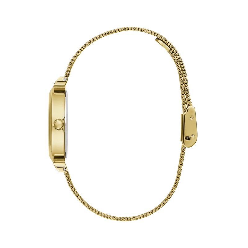 Main Image 2 of Guess Ladies' Mother of Pearl Dial Gold Tone Mesh Strap Watch