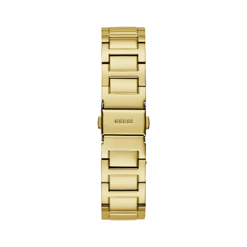 Main Image 3 of Guess Deco Ladies' Stone Set  Bezel Gold Tone Bracelet Watch