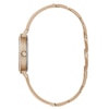 Thumbnail Image 2 of Guess Tri Luxe Ladies' Rose Gold Tone Half Bangle Watch