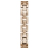 Thumbnail Image 2 of Guess Tri Luxe Ladies' Rose Gold Tone Half Bangle Watch