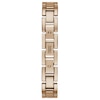 Thumbnail Image 3 of Guess Tri Luxe Ladies' Rose Gold Tone Half Bangle Watch