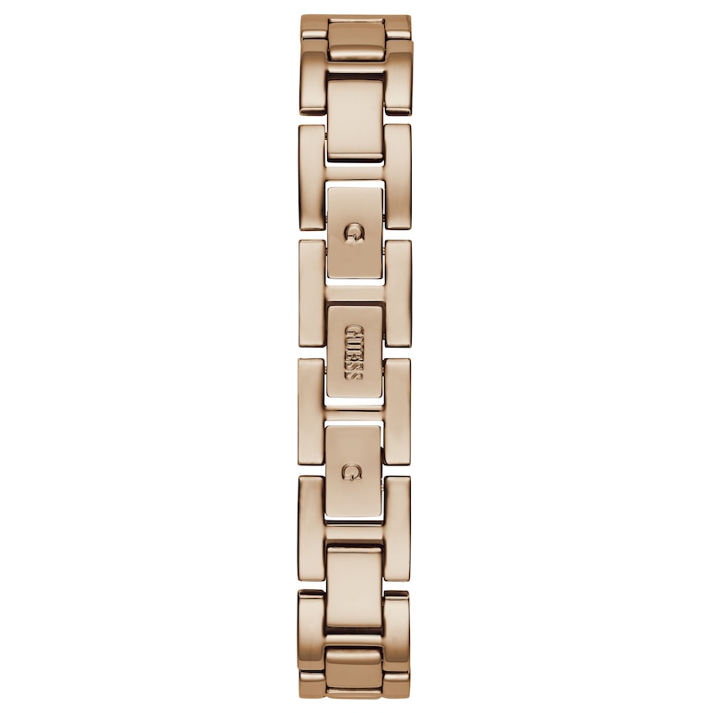 Main Image 3 of Guess Tri Luxe Ladies' Rose Gold Tone Half Bangle Watch