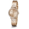 Thumbnail Image 4 of Guess Tri Luxe Ladies' Rose Gold Tone Half Bangle Watch