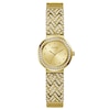 Thumbnail Image 1 of Guess Treasure Ladies' Gold Tone Stone Set Half Bangle Watch