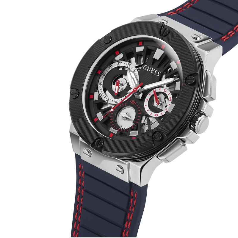 Guess Men's Navy Circuit Watch