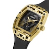 Thumbnail Image 4 of Guess Legend Men's Detailed Dial Black Silicone Strap Watch