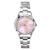 Thumbnail Image 1 of Sekonda Catherine Ladies' Crystal Pink Mother of Pearl Silver Watch