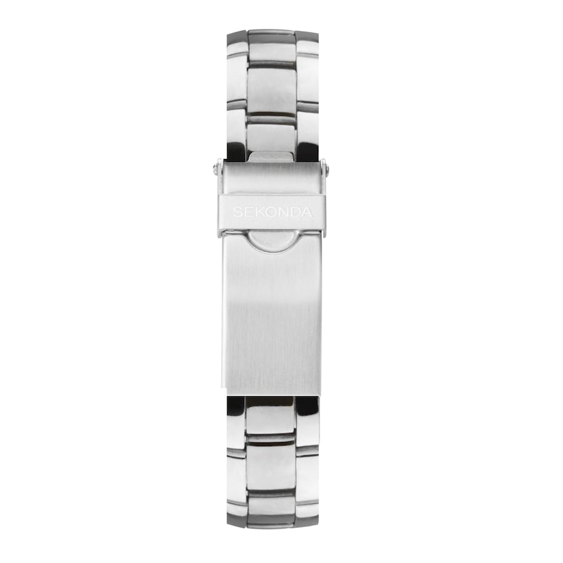 Main Image 3 of Sekonda Catherine Ladies' Crystal Pink Mother of Pearl Silver Watch