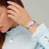 Thumbnail Image 8 of Sekonda Catherine Ladies' Crystal Pink Mother of Pearl Silver Watch