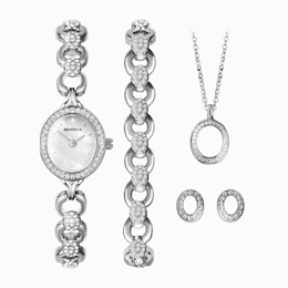 Sekonda Ladies' Silver Plated Watch Gift Set
