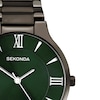 Thumbnail Image 1 of Sekonda Wilson Men's Sunray Gunmetal Grey Case Green Dial Watch