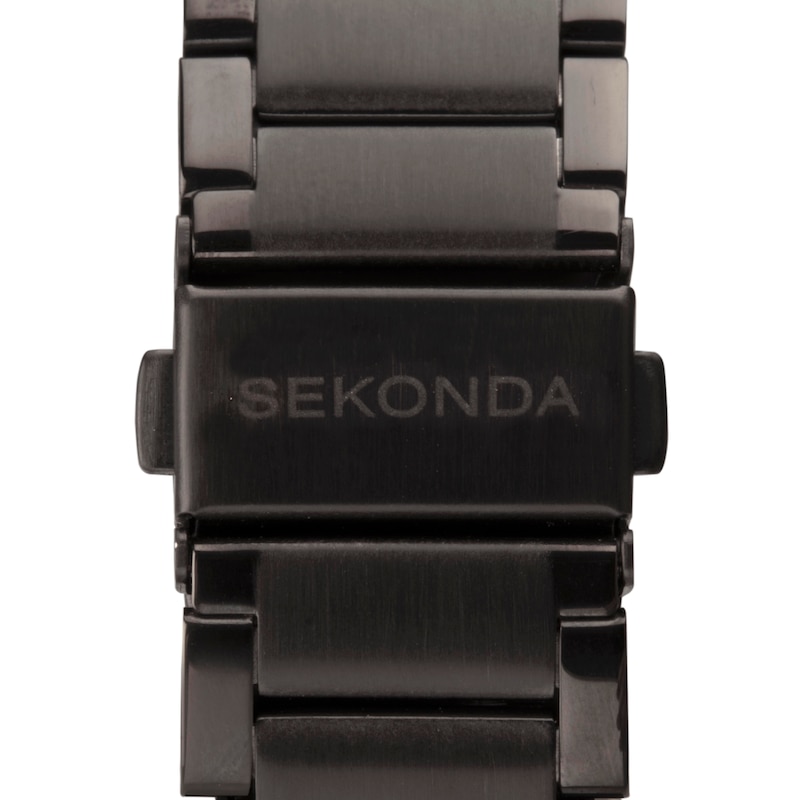Main Image 6 of Sekonda Wilson Men's Sunray Gunmetal Grey Case Green Dial Watch