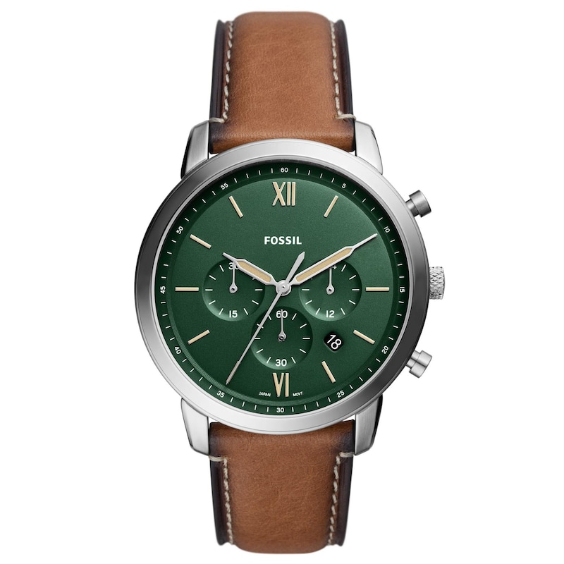 Main Image 1 of Fossil Neutra Men's Brown Leather Strap Watch