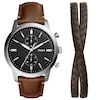 Thumbnail Image 0 of Fossil Townsman Leather Strap Watch & Bracelet Gift Set