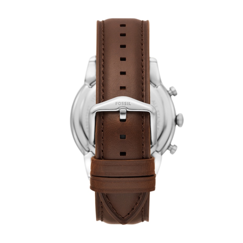 Main Image 2 of Fossil Townsman Leather Strap Watch & Bracelet Gift Set